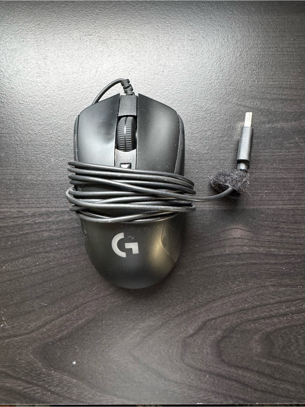 Logitech Black Wired Gaming Mouse with Scroll Wheel
